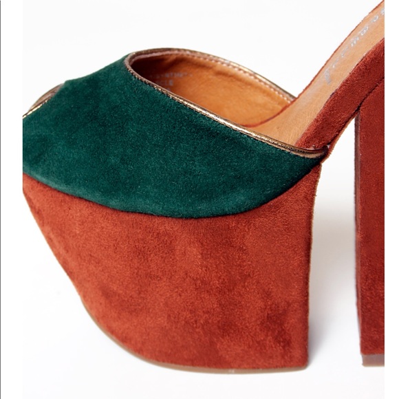 Jeffery Campbell 4 EVZ in Two Toned (Runs Small) - Picture 4 of 5